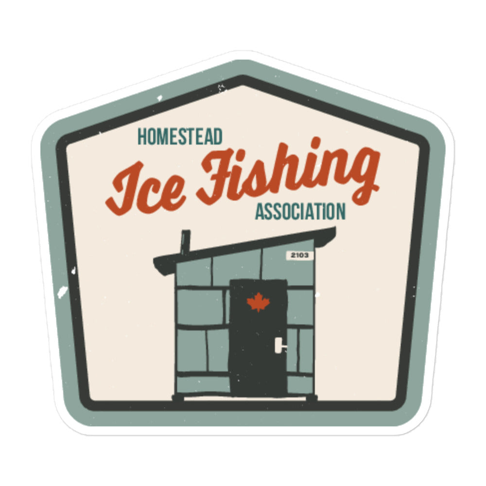 Ice Fishing Sticker – Homestead Outfitters