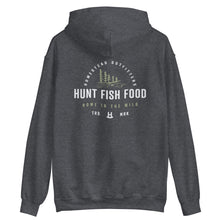 Load image into Gallery viewer, Hunt Fish Food Hoodie
