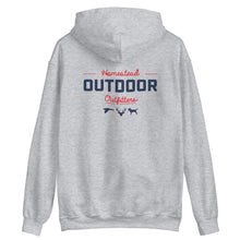 Load image into Gallery viewer, Outdoor Hoodie - Red/Blue
